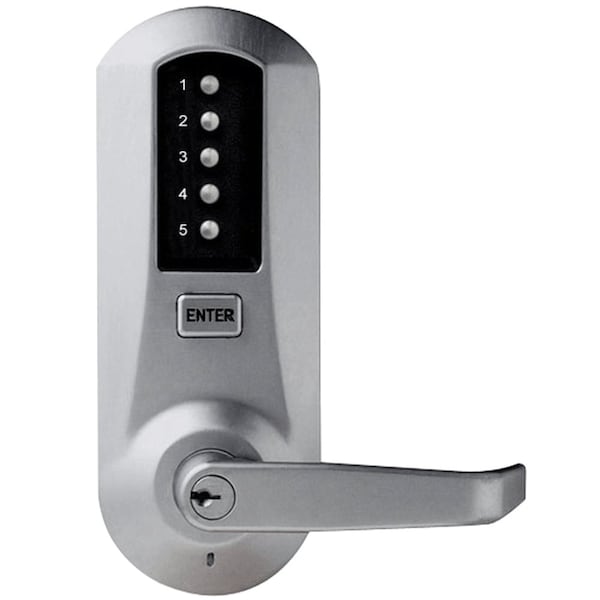 Cylindrical Combination Knob Lock, Passage, 2-3/4-in Backset, 1/2-in Throw Latch, KIL, Schlage C Key